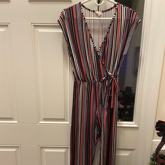 Striped Jumpsuit - Picture 2 of 4
